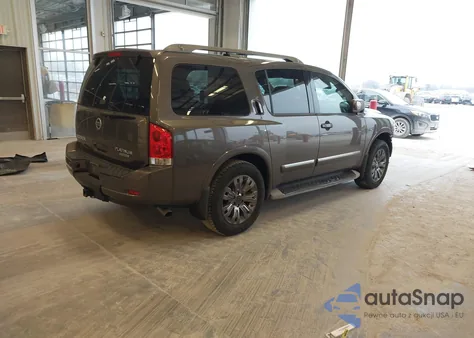 2015 Nissan Armada Platinum z USA, uszkodzony, nr VIN 5N1AA0NE9FN601579